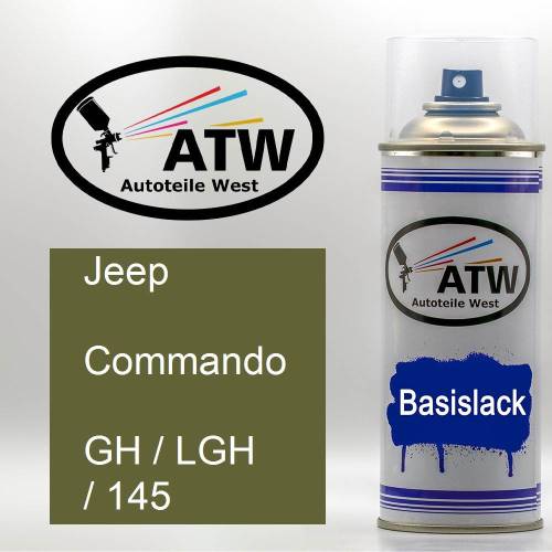 Jeep, Commando, GH / LGH / 145: 400ml Sprühdose, von ATW Autoteile West.
